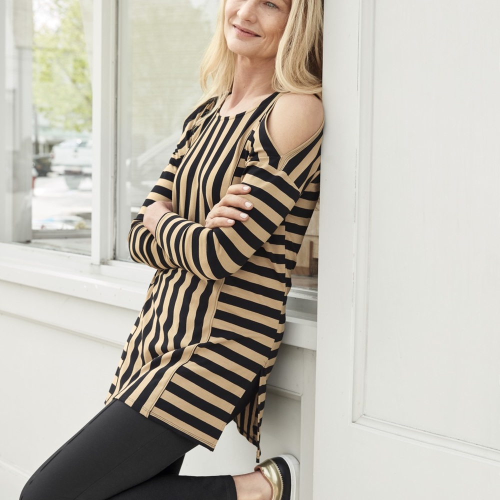 Chico’s Cold Shoulder Tunic